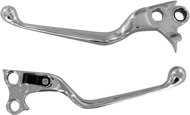 DRAG SPECIALTIES Lever Set - HD '96-'17 - Chrome H07-0574 - PartsOutlet.com.au