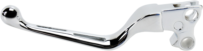 DRAG SPECIALTIES Clutch Lever - Wide Blade - Slotted HD '96-'17- Chrome H07-0769C - PartsOutlet.com.au