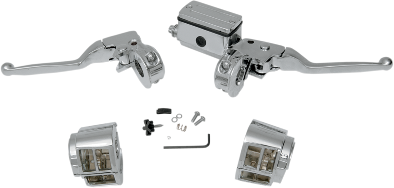 DRAG SPECIALTIES Handlebar Controls - 5/8" Master Cylinder - Harley-Davidson '84-'95 - 07-542NU