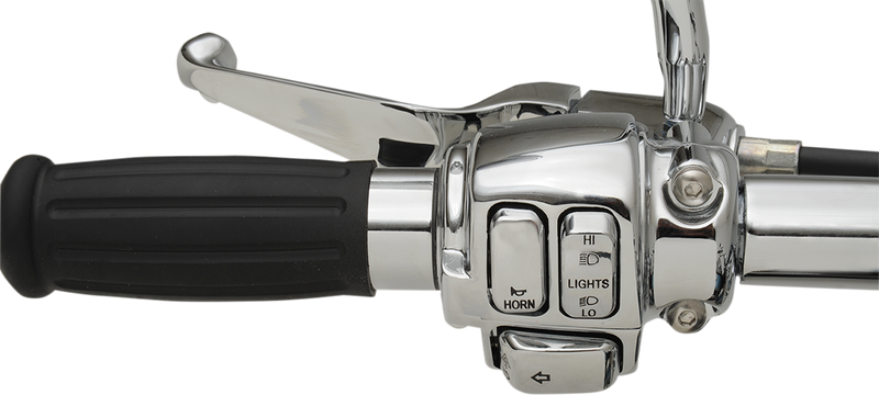 DRAG SPECIALTIES Handlebar Controls - 9/16" Master Cylinder Single Disc - Harley-Davidson '96-'11 - H07-0748AK