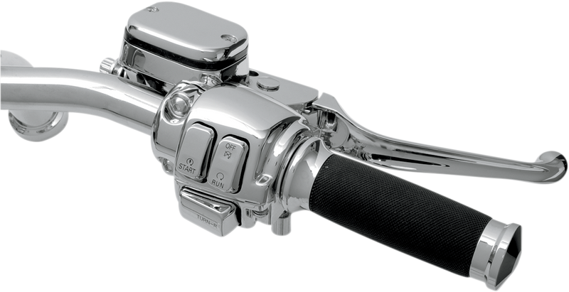 DRAG SPECIALTIES Handlebar Controls - 11/16" Master Cylinder Dual Disc - Harley-Davidson '96-'11 - H07-0751AK