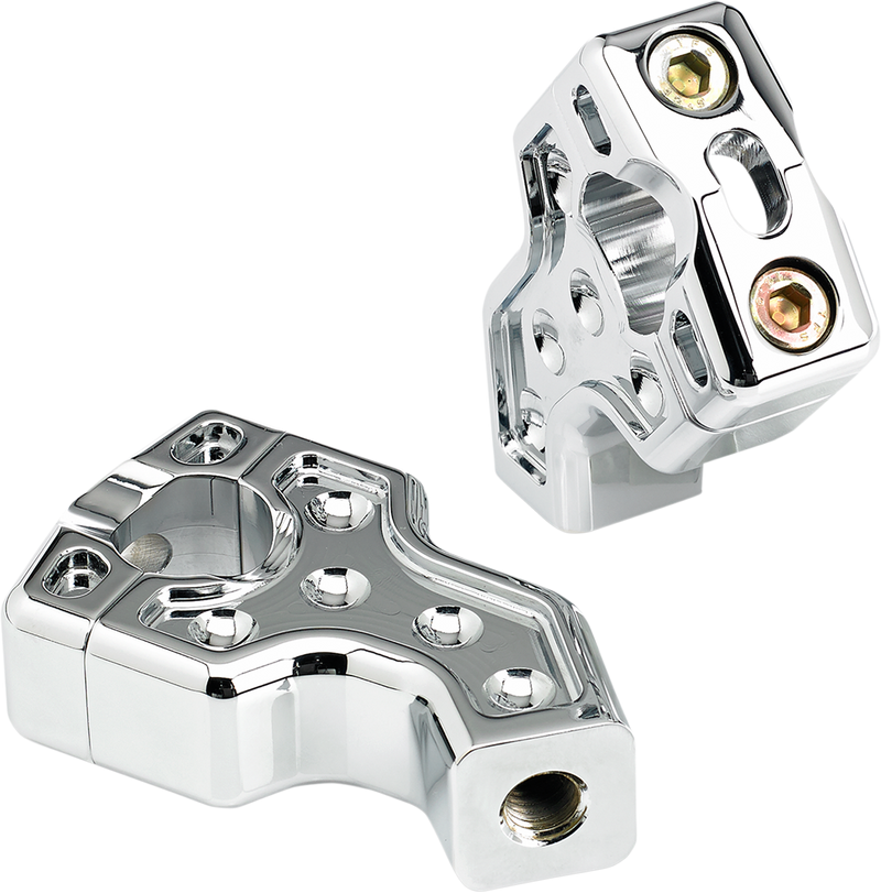 JOKER MACHINE Risers - Pullback - Chrome 03-866C - PartsOutlet.com.au