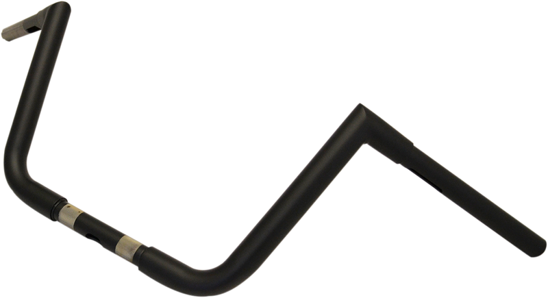 LA CHOPPERS Handlebar - Big Twin Peaks - 10" - Flat Black - LA-7360-10M