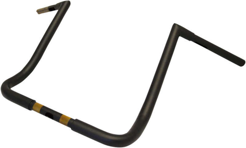 LA CHOPPERS Handlebar - Twin Peaks - Bagger - 16" - Flat Black - FL '96-'22 - LA-7361-16M