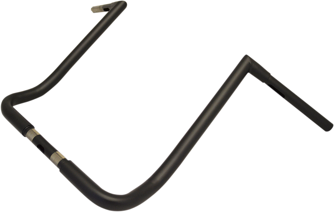 LA CHOPPERS Handlebar - Twin Peaks - Bagger - 18" - Flat Black LA-7361-18M