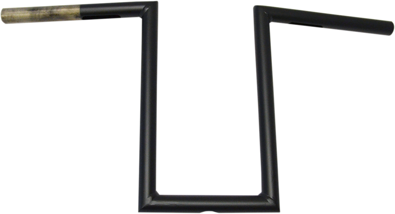 LA CHOPPERS 12" HANDLEBAR NARROW Z / BLACK-FLAT - LA-7380-12M