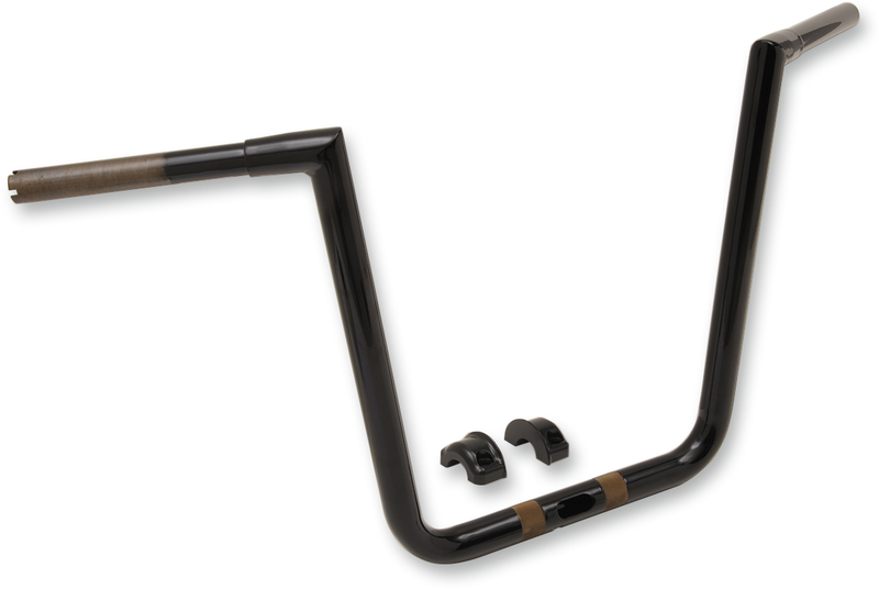 LA CHOPPERS Handlebar - Hefty Twin Peaks - 13" - Black - FLTR '15-'22 - LA-7312-63B