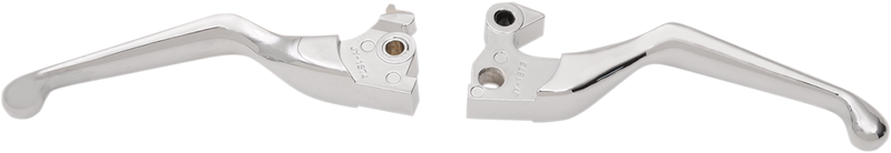 DRAG SPECIALTIES Lever Set - Harley-Davidson 2014-2022 - Chrome H07-0592 - PartsOutlet.com.au