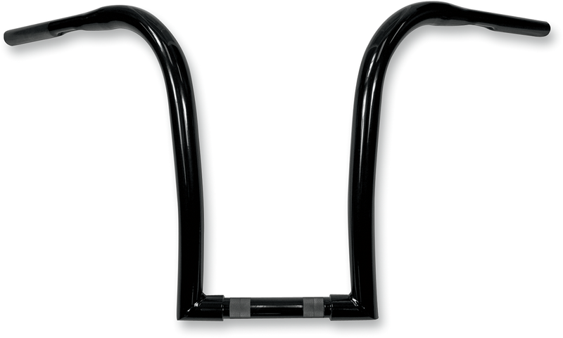 LA CHOPPERS Handlebar - Ape Hanger - 1-1/4" Diameter - 14" Rise - Black - LA-7341-14B