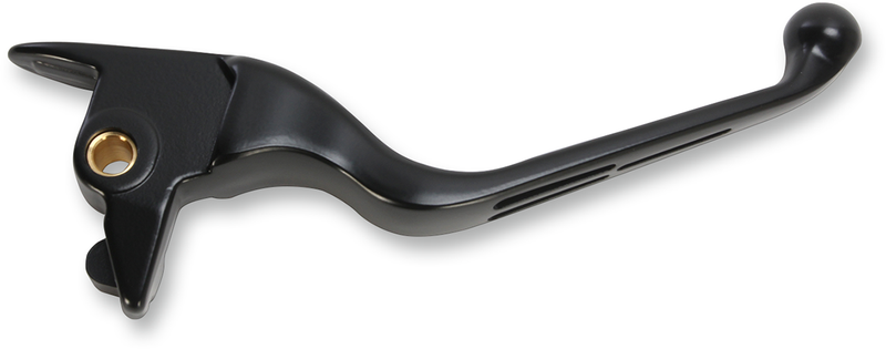 DRAG SPECIALTIES Brake Lever - Slotted - Softail '15-'24 - Black H07-0603MB-B - PartsOutlet.com.au
