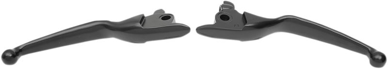DRAG SPECIALTIES Lever Set - Harley-Davidson 2017-2020 - Black H07-0595MB - PartsOutlet.com.au