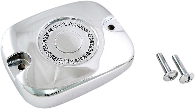 DRAG SPECIALTIES Master Cylinder Cover - Clutch- Trike - Harley-Davidson 2017-2018 - Chrome 78010 - PartsOutlet.com.au
