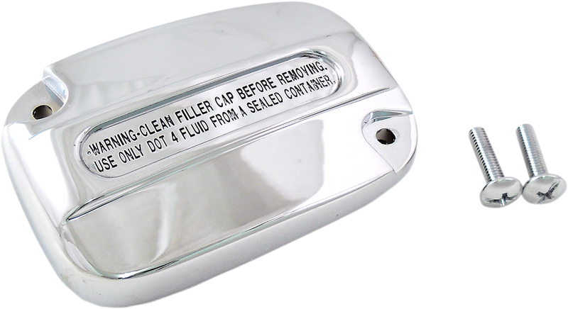 DRAG SPECIALTIES Master Cylinder Cover - Clutch - Harley-Davidson 2017-2020 - FLT Chrome 78011 - PartsOutlet.com.au