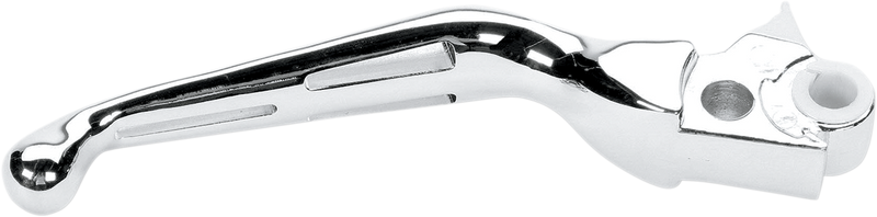 DRAG SPECIALTIES Brake Lever - Slotted - Harley-Davidson 1996-2017 - Chrome 07-0569-B - PartsOutlet.com.au