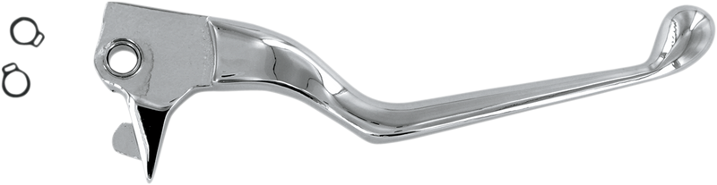 DRAG SPECIALTIES Brake Lever - Wide Blade - Harley-Davidson 2004-2013 - Chrome H07-0575-B - PartsOutlet.com.au