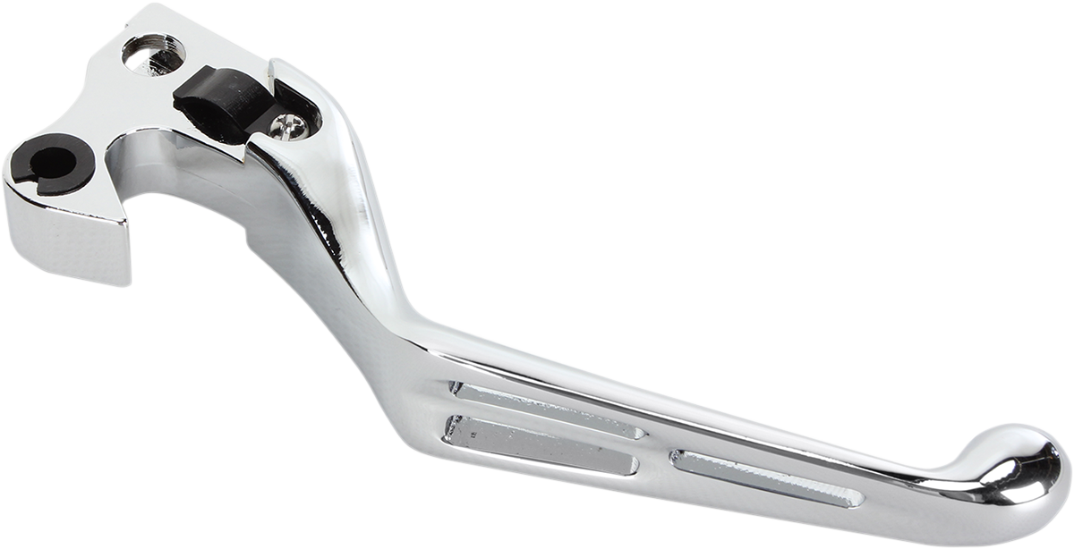 DRAG SPECIALTIES Clutch Lever - Wide Blade - Slotted - Chrome - Harley-Davidson 2013-2022 - H07-0602-C