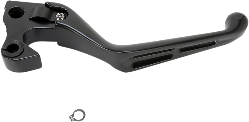 DRAG SPECIALTIES Clutch Lever - Wide Blade - Slotted - Black - Harley-Davidson 2013-2022 - H07-0602MB-C - PartsOutlet.com.au