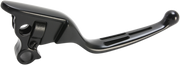 DRAG SPECIALTIES Clutch Lever - Wide Blade - Slotted - Softail '15-'24 - Black - H07-0603MB-C - PartsOutlet.com.au