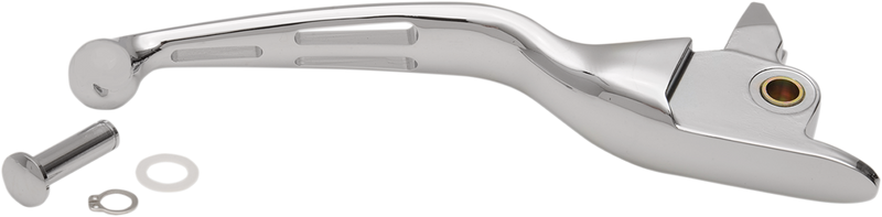 DRAG SPECIALTIES Brake Lever - Slotted - FL 2014-2016 - Chrome H07-0601-B - PartsOutlet.com.au