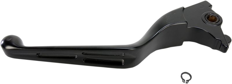 DRAG SPECIALTIES Brake Lever - Slotted - Sportster - Harley-Davidson 2013-2021 - Black H07-0602MB-B - PartsOutlet.com.au