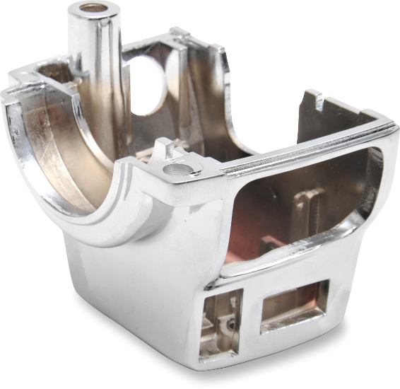 DRAG SPECIALTIES Switch Housing - Left - Cruise - Harley-Davidson 1996-2013 - Chrome H07-0685A - PartsOutlet.com.au