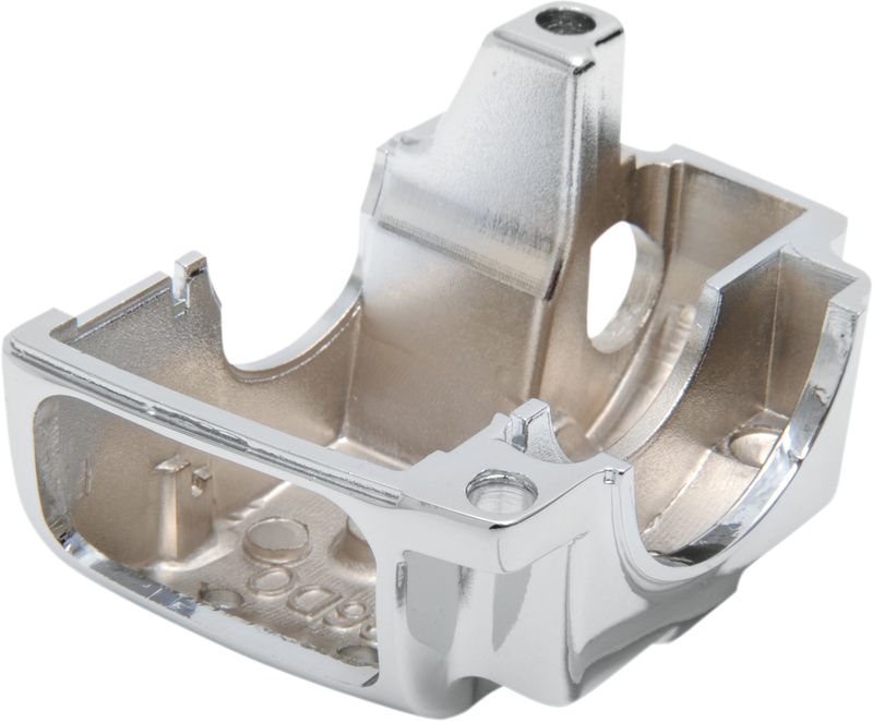 DRAG SPECIALTIES Switch Housing - Right - Lower - Harley-Davidson 2008-2013 - Chrome H07-0781 - PartsOutlet.com.au