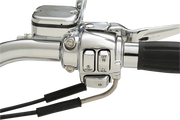 DRAG SPECIALTIES Switch Caps - Standard - Harley-Davidson 1996-2013 - Chrome H18-033500-C - PartsOutlet.com.au