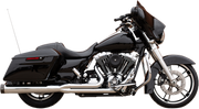 S&S CYCLE SIDEWINDER® 2-1 for 1995–’09 FL MODELS — 1995–’03, 2007 FL MODELS — CA emissions legal–Chrome 550-0776 - PartsOutlet.com.au