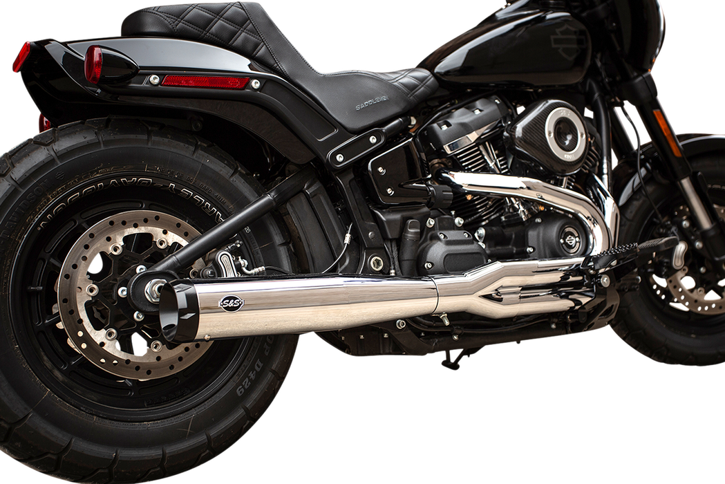 S&S CYCLE 2:1 Exhaust for Softail 2018+ - Chrome 550-0790 - PartsOutlet.com.au