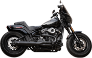 S&S CYCLE 2:1 Exhaust for Softail M8 2020+ - Black 550-0788 - PartsOutlet.com.au