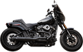 S&S CYCLE 2:1 Exhaust for Softail M8 2020+ - Black 550-0788 - PartsOutlet.com.au