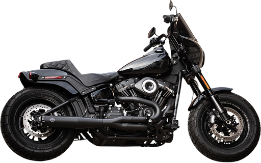 S&S CYCLE 2:1 Exhaust for Softail M8 2020+ - Black 550-0788 - PartsOutlet.com.au