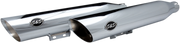 S&S CYCLE Slash Cut Race Mufflers - Chrome 550-0739 - PartsOutlet.com.au