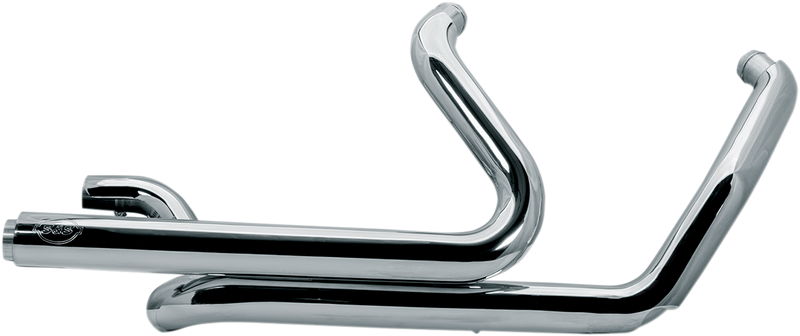 S&S CYCLE Power Tune® Dual Headers - Chrome 550-0704 - PartsOutlet.com.au