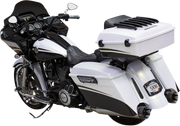 S&S CYCLE SHADOW PIPE for 2009–2021 TOURING MODELS with S&S SIDEWINDER® 2-1–Chrome - 550-0829 - PartsOutlet.com.au