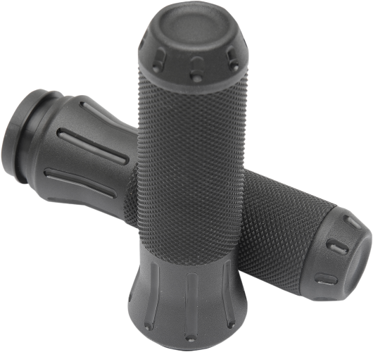 DRAG SPECIALTIES Grips - Custom - Shot-Peened - TBW - 5" Black - Harley-Davidson '08-'25 - 354132