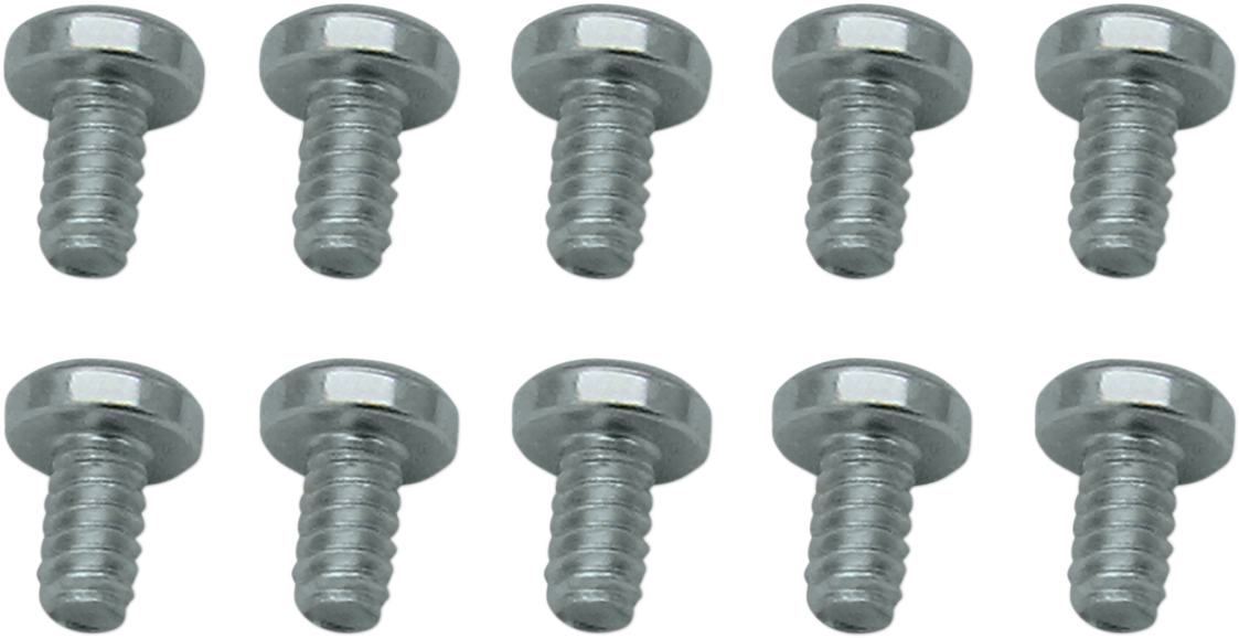 S&S CYCLE 6-32 X 1/4" Zinc-Plated Steel Torx Pan Head Screw (10 pack) - 50-0064