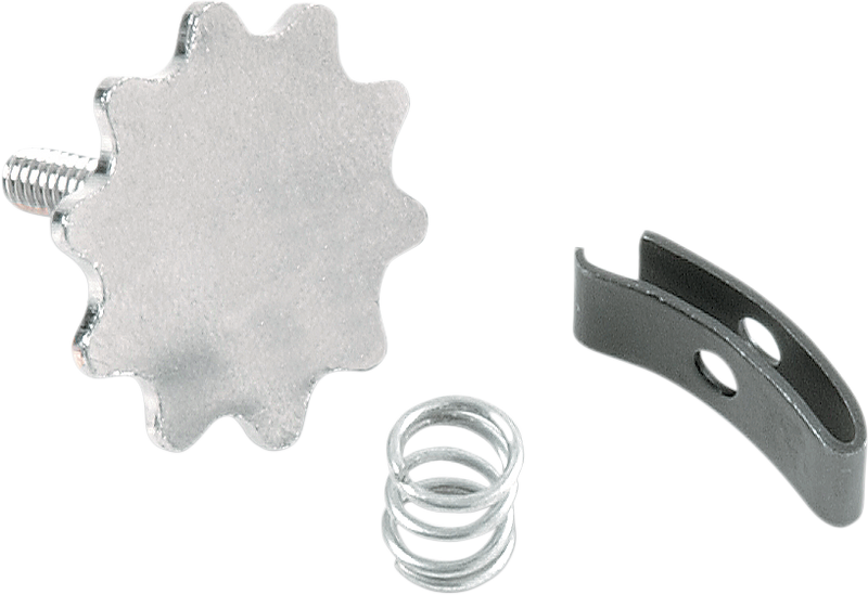 DRAG SPECIALTIES Thumb Screw and Spring - Harley-Davidson 1974-2017 - 12-0914-B/B-HC3 - PartsOutlet.com.au