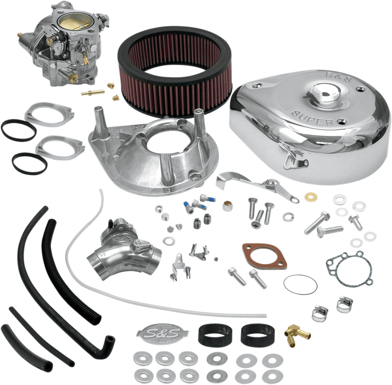 S&S CYCLE Super E Carburetor Kit for '84-'92 Big Twin Models - 11-0407 - PartsOutlet.com.au