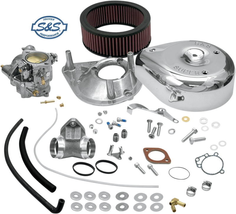 S&S CYCLE Super E Carburetor Kit for 1986-90 HD® Sportster® Models - 11-0408 - PartsOutlet.com.au