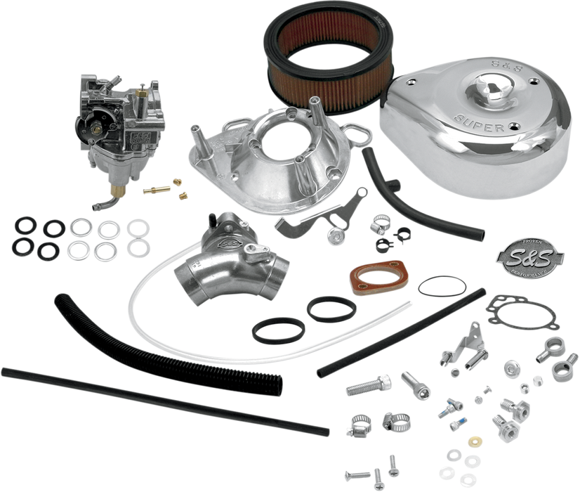 S&S CYCLE Super E Carburetor Kit for 1993-'99 Big Twin Models - 11-0419 - PartsOutlet.com.au