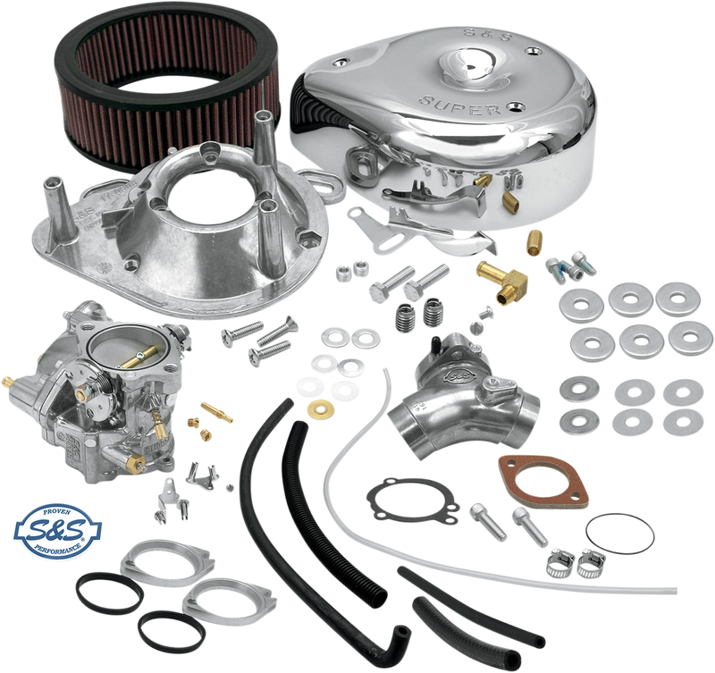 S&S CYCLE Super G Carburetor Kit for 1984-'92 Big Twin Models - 11-0427 - PartsOutlet.com.au
