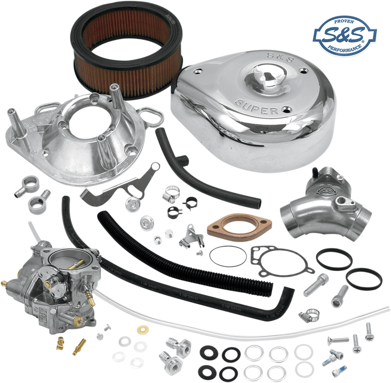 S&S CYCLE Super G Carburetor Kit for 1999-'05 Big Twin Models - 11-0451 - PartsOutlet.com.au