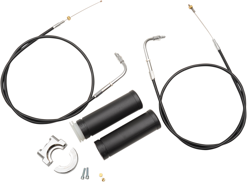 S&S CYCLE 39" 2-Cable Throttle Cable Kit for 1" Handlebars - 19-0448
