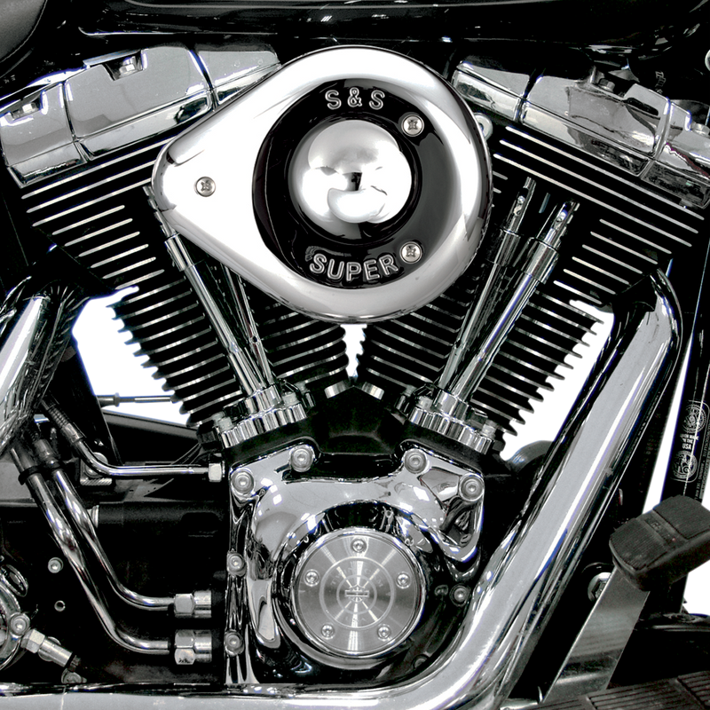 S&S CYCLE Teardrop Air Cleaner Kit For S&S® Super E & G Carburetors For 1999-'06 HD® Big Twins 17-0403 - PartsOutlet.com.au