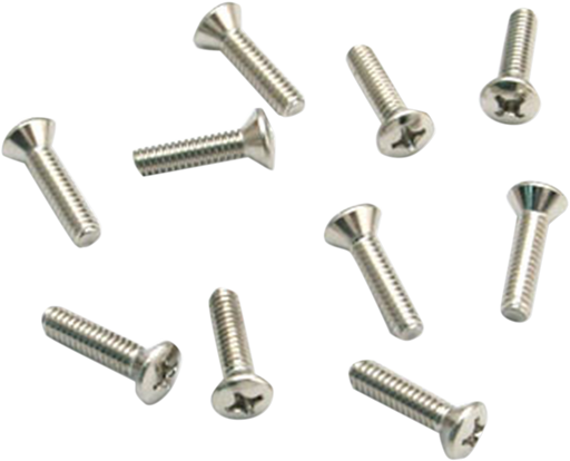 S&S CYCLE Teardrop Air Cleaner Cover Screws, 10 Pack 50-0094 - PartsOutlet.com.au