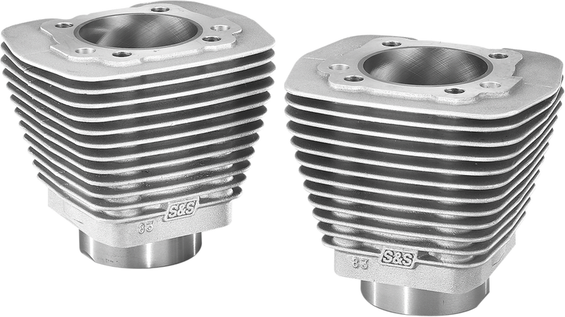S&S CYCLE 3-1/2" Bore Cylinders for '84-'00 Big Twins with stock, S&S® Performance, or Super Stock® Heads - Natural - 91-7210