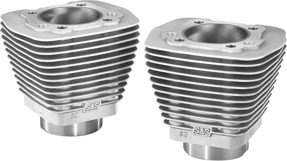 S&S CYCLE 3-1/2" Bore Cylinders for 1984-'99 Big Twins with stock, S&S® Performance, or Super Stock® Heads - Natural 91-7210