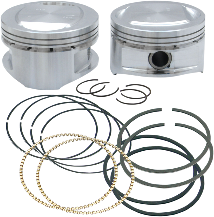 S&S CYCLE 95" Conversion Pistons for 1999-'06 HD® Big Twins - +.010 92-1201