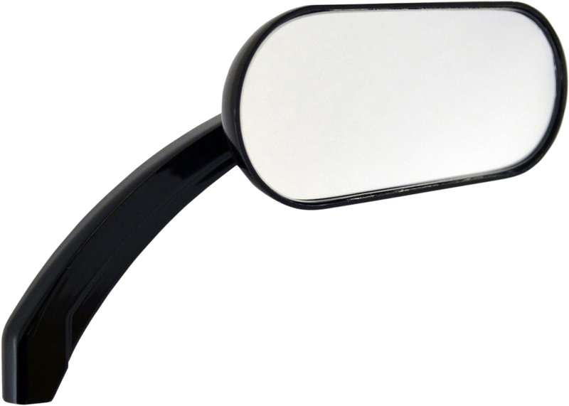 DRAG SPECIALTIES Oval Mirror - 5-1/4" - 0640-0786